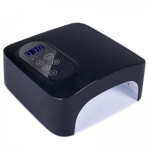 m&r 601Pro 72W 무선 LED 네일 램프, 충전식 LED 네일 드라이어, 15600mAh 무선 고속 매니큐어 컬링 램프, 전문 젤 네일 라이트 네일 아트 매니큐어 도구 (가정 및 살롱) (충전 가능)